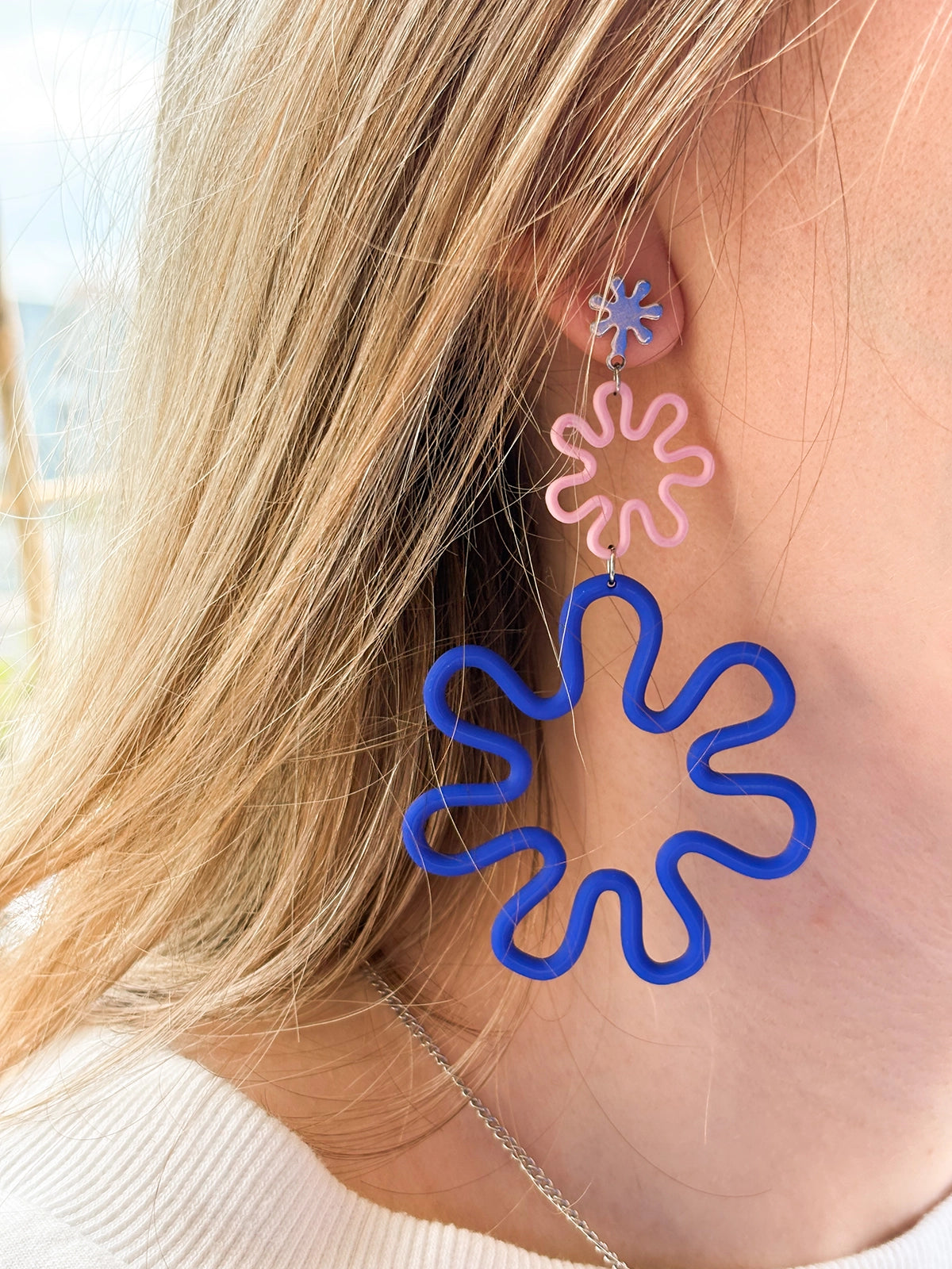 Colorful SPLASH earrings | Lightweight jewelry