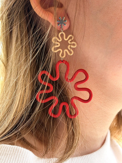 Colorful SPLASH earrings | Lightweight jewelry