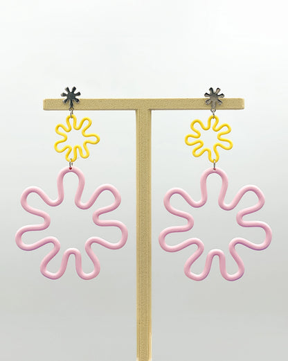 Colorful SPLASH earrings | Lightweight jewelry