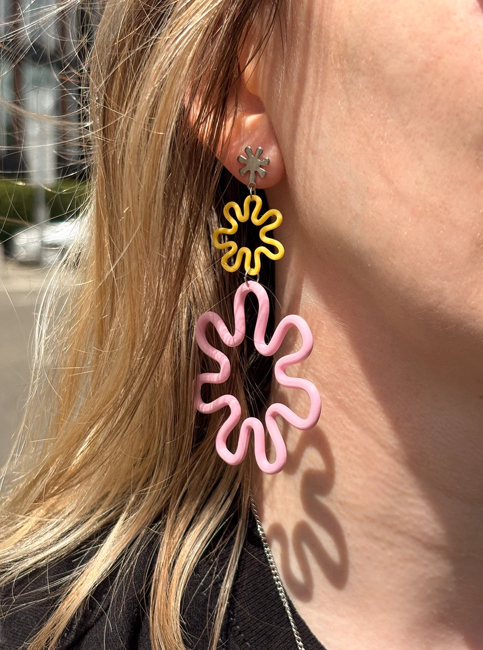 Colorful SPLASH earrings | Lightweight jewelry